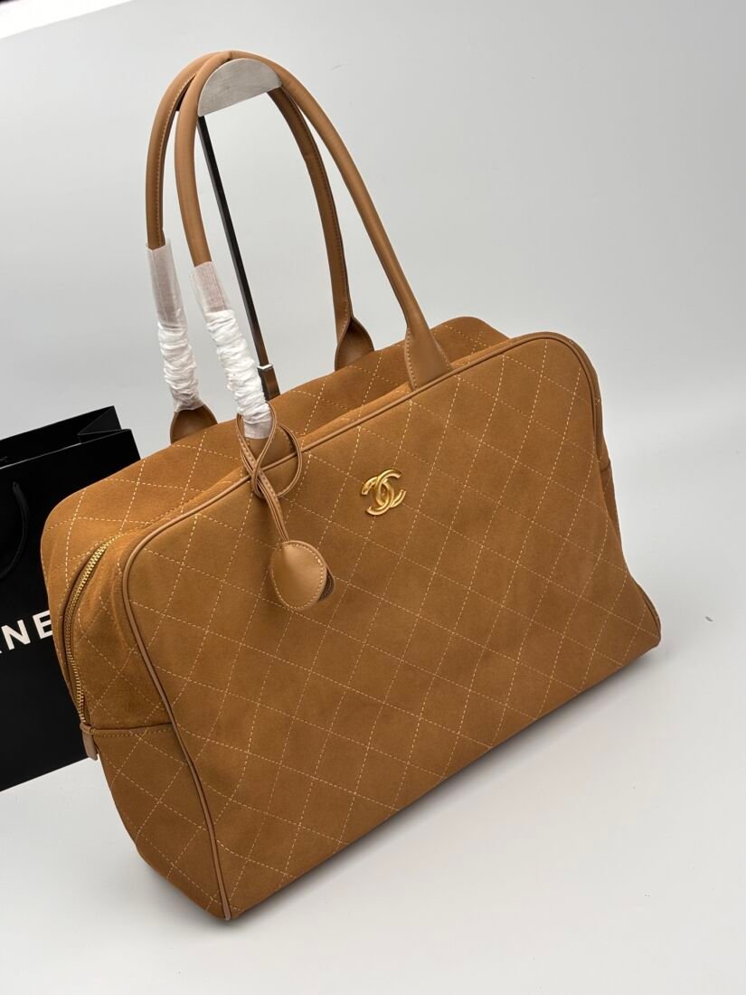 Chanel Runway Tote Bag in Brown, view 3