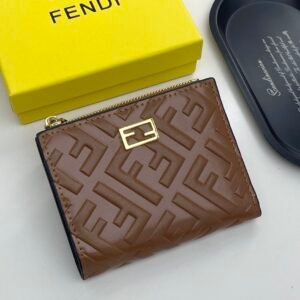 Fendi Small Wallet, Imported Calfskin