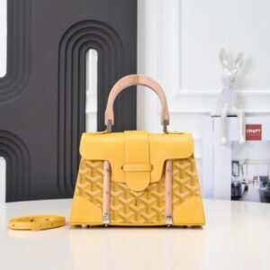 Goyard Saïgon Mini Bag, Hard Version, Yellow
