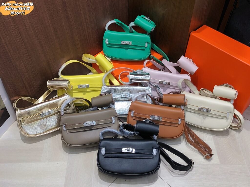 Hermès Kelly Moove 18 Belt Bag, Assorted Colours in Taupe