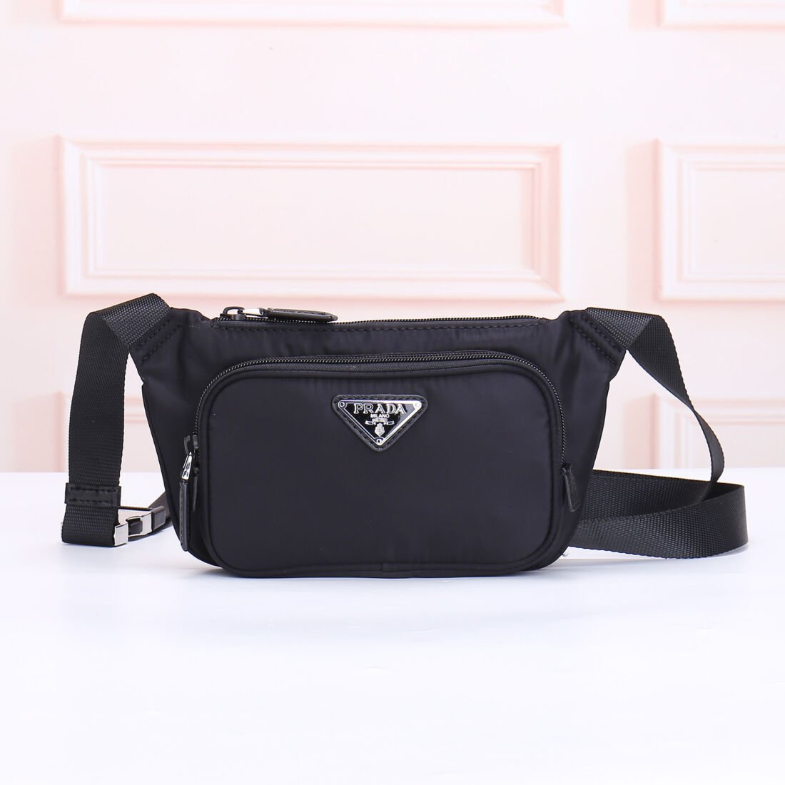Prada 2128 Chest Bag in Dark Grey