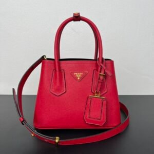 Prada Double Bag Tote, Saffiano Cowhide