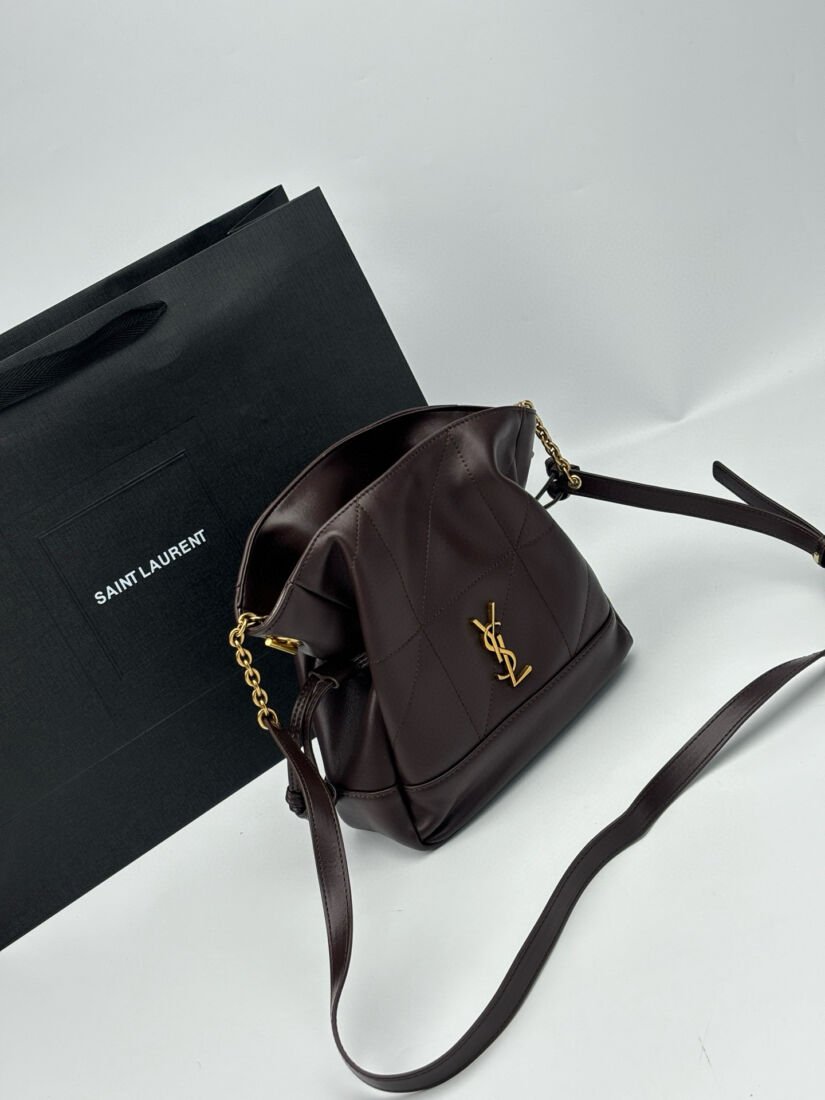 Saint Laurent Jamie 4.3 Mini Crossbody Bag in Black, view 3